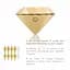 Вібратор для клітора Bijoux Indiscrets Diamond Twenty One золотий - мініатюра 7
