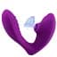 Вібратор I’MCUM Violet Pulse з функцією вакуумного всмоктування 10 режимів вібрації та всмоктування Фіолетовий (IM-KCD504) - мініатюра 1