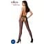 Сітчасті колготки-бодістокінги Passion S019 One Size, Black - мініатюра 4