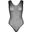 Leg Avenue RhinestOne fishnet Bodysuit OS Black - мініатюра 5