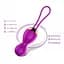 Вагінальні кульки Vibrating Silicone Kegel Balls USB 7 Function Фіолетовий - мініатюра 3