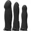 Набор для страпона с вибрацией Doc Johnson Body Extensions - BE Naughty - Black - миниатюра 2