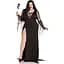 Еротичний костюм Мортіші Аддамс Leg Avenue Sexy Spooky Morticia 1X-2X - мініатюра 4