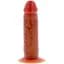 Фалоімітатор Get Real Skin Foreskin Dong 16 см (коричневий) - мініатюра 1