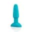 Анальна пробка B-Vibe Rimming Plug 2 15 см (бірюзовий) - мініатюра 3