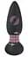 Анальна пробка Black Velvets Rotating Vibrating Plug 14 см (чорний) - мініатюра 6