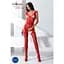 Сітчастий бодістокінг Passion BS062 One Size, Red - мініатюра 2