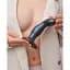 Насадка для страпону Strap-On-Me Dildo Plug Snaky Metallic Blue M діаметр 4 см - мініатюра 6
