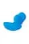 Анальна пробка B-Vibe Snug Plug 5, 16 см (блакитний) - мініатюра 4