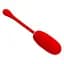 Віброяйце Pretty Love Kirk Super Soft Silicone 19,7 см (червоний) - мініатюра 5
