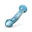 Стеклянный дилдо Gildo - Ocean Ripple Glass Dildo - миниатюра 4