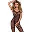 Бодистокинг Obsessive Bodystocking F213 имитация кружевного боди и резинки для чулок S/M/L - миниатюра 1