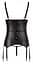 Комплект Cottelli Collection Bondage Cami Suspender M чорний - мініатюра 5