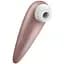 Вакуумний стимулятор клітора Satisfyer Number One золотий - мініатюра 1
