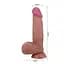 Фалоімітатор Baile Sliding Skin Bendable 8.5'' 21.8 см коричневий - мініатюра 10