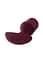 Анальна пробка B-Vibe Snug Plug 5, 16 см (бордовий) - мініатюра 4