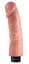 Вібратор King Cock Vibrating Cock 25 см тілесний - мініатюра 3