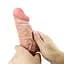Фалоімітатор Pretty Love Sliding Skin Bendable 9.4'' 24 см тілесний - мініатюра 8