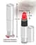 Вібратор You2Toys для клітора Kiss Me Lipstick Vibe 8.7 см сріблястий - мініатюра 5