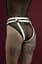 Гартери Feral Feelings - Belt Briefs, трусики, натуральна шкіра, Білий - мініатюра 3