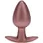 Анальная пробка Ouch! Smooth Anal Plug Metallic M 7.9 см (розовое золото) - миниатюра 1