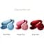 Смартвібратор для пар Zalo Fanfan set Bright Red, пульт ДК - мініатюра 9