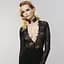 Намисто-комір Bijoux Indiscrets Desir Metallique Collar - Black - мініатюра 7