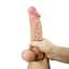 Фалоімітатор Pretty Love Sliding Skin Bendable 9.4'' 24 см тілесний - мініатюра 11