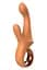 Вібратор-кролик Glam G-Spot Duo Vibrator 22.7 см (оранжевий) - мініатюра 7