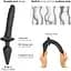 Анальна пробка з дилдо 2в1 Strap-On-Me SWITCH Plug-IN REALISTIC DILDO Black L - мініатюра 2