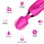 Вібромасажер B - Series Joy Magic Wand, 23.6 см (рожевий) - мініатюра 4