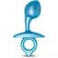 Анальна пробка B-Vibe Bulb Plug 10.7 см (блакитний) - мініатюра 1