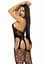 Бодістокінг з відкритим доступом Leg Avenue Net suspender bodystocking One size Black мереживо - мініатюра 3