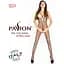 Бодістокінг Passion BS014 Black, комбінезон, велика сітка - мініатюра 6