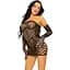 Leg Avenue 2 PC Tube dress and gloves OS Black - мініатюра 1